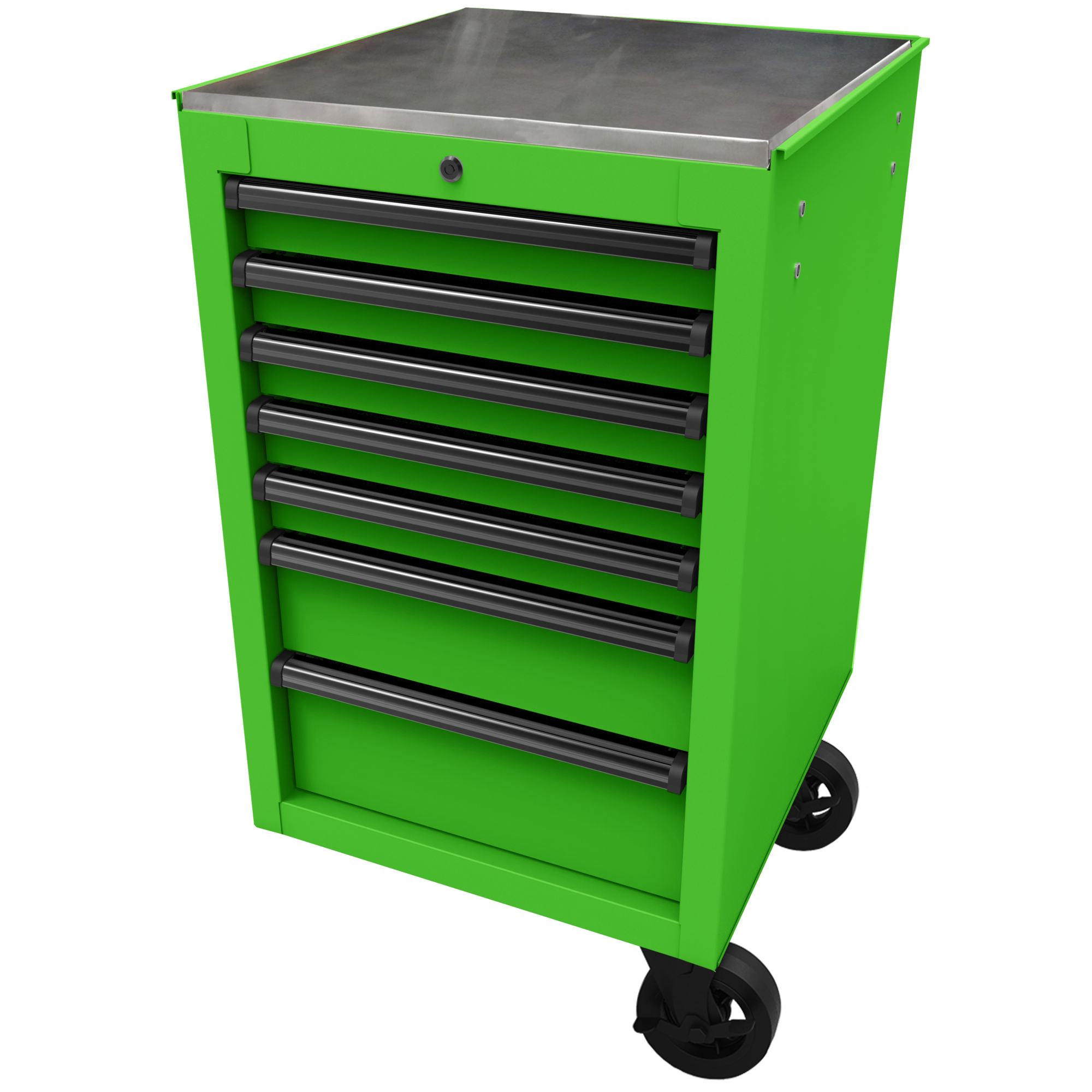 Homak RS Pro, 22in. 7 Drawer Side Cabinet Cart, 35.25in. x 22in., Model# LG08022070